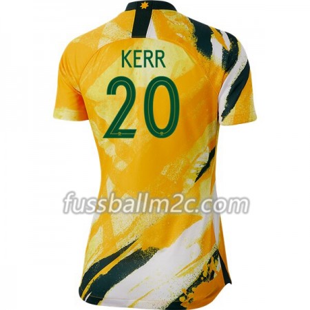 Fußballtrikots Australien Sam Kerr 20 Heim Trikotsatz Frauen-Weltmeisterschaft 2019 Fußballtrikots Australien Sam Kerr 20 Heim Trikotsatz Frauen-Weltmeisterschaft 2019